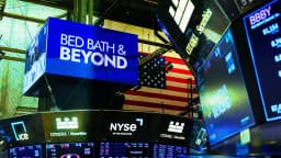 Bed Bath & Beyond Stock Surges on First Growth in Years